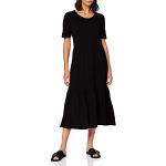 Robes JDY noires à manches courtes à manches courtes à col rond Taille XL look casual pour femme en promo 