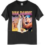 Jean-Claude Van Damme T-Shirt Men t Shirt Male Brand Teeshirt Men Summer Cotton t Shirt Size 3XL