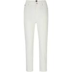 Jeans de créateur HUGO BOSS BOSS blanc crème en coton stretch Taille 3 XL pour femme 