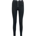 Jeans slim Hailys noirs Taille XS look streetwear pour femme 
