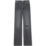 Jeans évasés Zadig & Voltaire gris en coton Taille 3 XL pour femme 