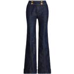 Jeans flare de créateur Ralph Lauren bleus délavés Taille XXS pour femme 