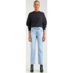 Jeans droits Levi's 501 bleus en toile pour femme 
