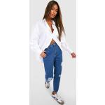 Jeans taille haute Boohoo Taille XXS coupe mom pour femme 