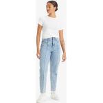 Jeans taille haute Levi's bleus tapered coupe mom pour femme 