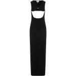 Maxis robes Jean Paul Gaultier noires en viscose maxi Taille XS pour femme 