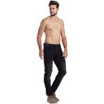 Jeans droits noirs en denim délavés stretch Taille L W32 look fashion pour homme 