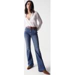 Jeans flare Salsa Jeans bleus en coton Taille L pour femme 
