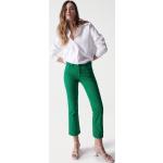 Jeans flare Salsa Jeans verts en coton pour femme 