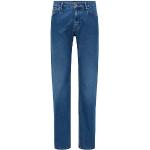 Jeans de créateur HUGO BOSS BOSS bleues foncé stretch pour homme 