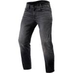 Jeans gris foncé délavés Taille XS pour homme 
