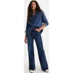 Jeans slim Levi's bleus look vintage pour femme en promo 