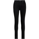 Jeans taille haute de créateur Ralph Lauren noirs Taille M pour femme 