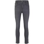 Jeans skinny de créateur HUGO BOSS BOSS gris en coton stretch pour femme 