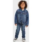 Jeans slim Levi's 511 bleus à logo enfant en promo 
