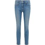 Jeans slim de créateur HUGO BOSS BOSS bleues claires en coton délavés stretch pour femme 