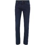 Jeans slim de créateur HUGO BOSS BOSS bleues foncé stretch look casual pour homme 