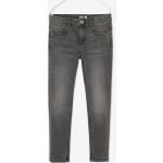 Jeans droit Vertbaudet gris foncé en coton Taille 4 ans look fashion pour garçon de la boutique en ligne Vertbaudet.fr 