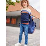 Jeans droit Vertbaudet bleus en coton Taille 4 ans look fashion pour garçon de la boutique en ligne Vertbaudet.fr 