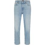 Jeans de créateur HUGO BOSS BOSS bleues claires en coton délavés stretch Taille L W34 L30 pour homme 