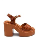 Jeannot - Shoes > Sandals > High Heel Sandals - Brown -