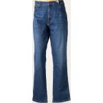 Jeans droits Wrangler bleus délavés stretch Taille XS W38 L34 pour homme en solde 