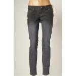 Jeans slim de créateur HUGO BOSS BOSS gris délavés stretch Taille XXS W25 L34 pour femme en promo 