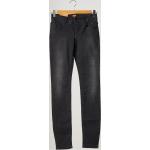Jeans slim de créateur HUGO BOSS BOSS noirs délavés stretch Taille XXS W26 L34 pour femme en promo 