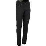 Jeans droits noirs en coton stretch Taille 3 XL pour homme 