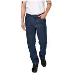 Jeans droits bleus en coton Taille 3 XL look casual pour homme 
