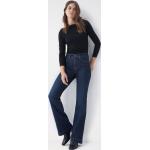 Jeans flare Salsa Jeans bleus en coton délavés pour femme 