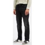 Jeans droits Guess Jeans noirs en coton mélangé stretch classiques 