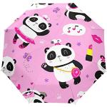 Parapluies pliants à motif pandas look fashion 