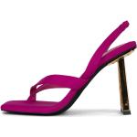 Sandales à talons Jeffrey Campbell roses en cuir synthétique Pointure 41 avec un talon de plus de 9cm pour femme 