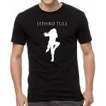 Jethro Tull Logo Mens T-Shirt Men Shirt Tee Music Black L
