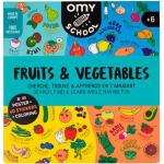 Jeu créatif Omy Poster avec Stickers Fruits & Légumes