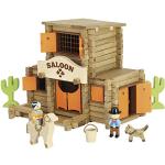 Jeux de construction en bois Jeujura en bois à motif animaux de cowboy made in France de 5 à 7 ans en promo 