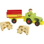Jeujura - 8081- Jeux de Construction-Tracteur et R
