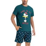 Pyjashorts turquoise Taille XL look fashion pour homme 