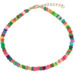 Bracelets de perles Jia Jia en or jaune à perles 14 carats pour femme 
