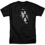 JIANNA The X-Files Spotlight Logo Adult T-Shirt Black L