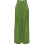 Jijil - Trousers > Wide Trousers - Green -