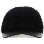 Chapeaux de créateur Jil Sander noirs en laine Taille L look urbain pour femme 