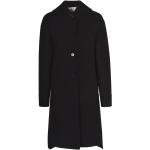 Manteaux en laine de créateur Jil Sander noirs à manches longues 