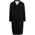 Manteaux en laine de créateur Jil Sander noirs en viscose à manches longues Taille 3 XL pour homme 