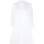 Robes chemisier de créateur Jil Sander blanches Taille XS classiques pour femme 