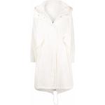 Manteaux de créateur Jil Sander blancs à manches longues pour femme en promo 