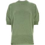 Pulls en laine de créateur Jil Sander vert pastel à col rond Taille XS look fashion pour femme 