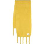 Écharpes à mailles de créateur Jil Sander jaunes à franges Tailles uniques pour femme 