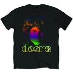 Jim Morrison Rainbow Face The Doors Rock Officiel T-Shirt Hommes Unisexe (Medium)